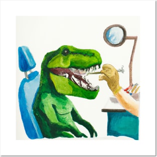 T-Rex Dentist Appointment Posters and Art